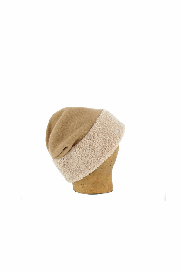 KN teddy beret-Beige-KN Kati Niemi