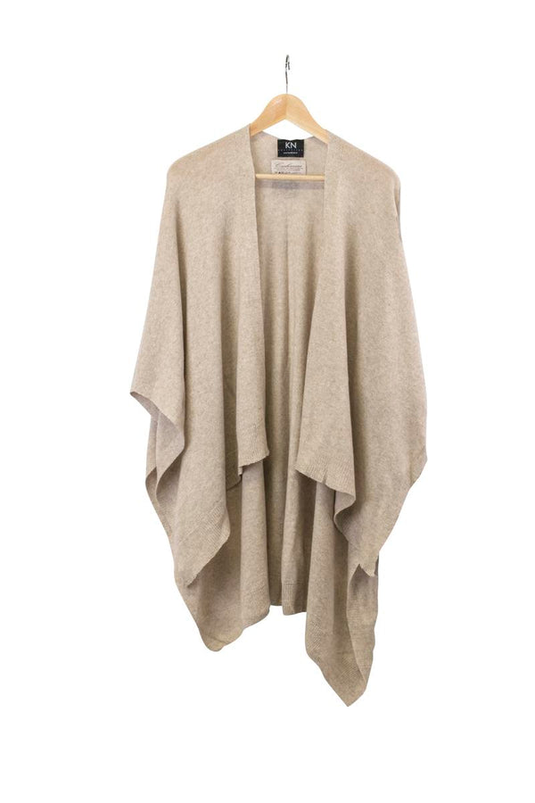 Poncho Classico-Beige-KN Kati Niemi